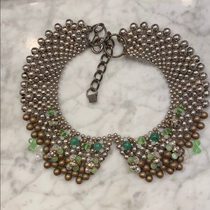Anthropologie bib statement necklace
